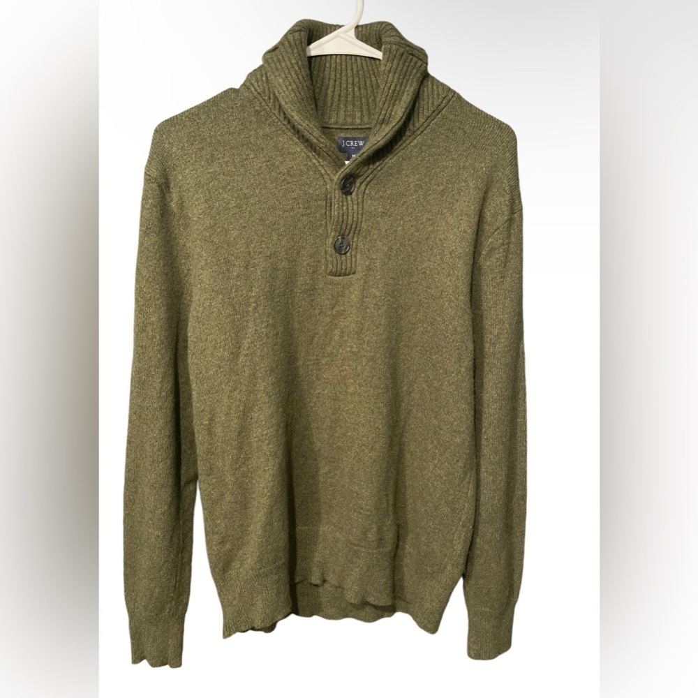 J.Crew sweater for boys size:M color:green